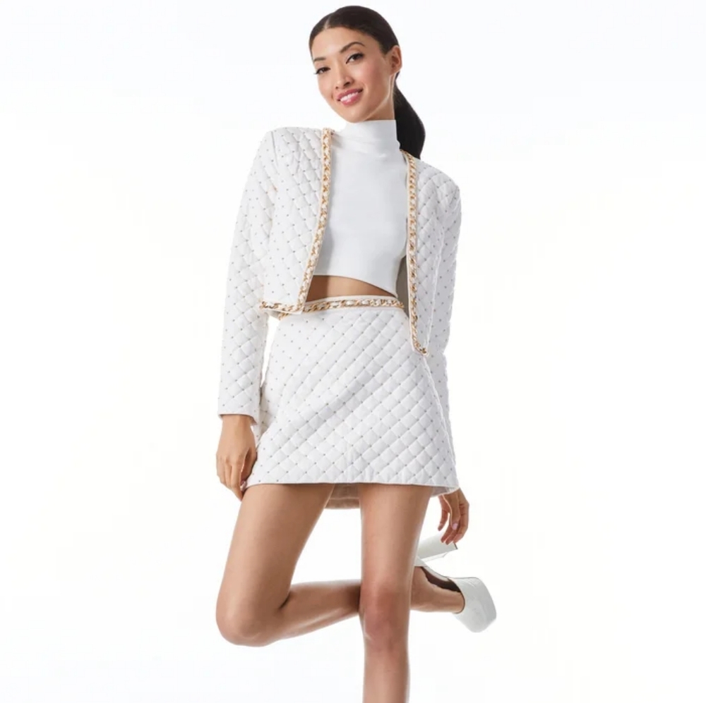 Alice + Olivia - Riley Quilted Skirt